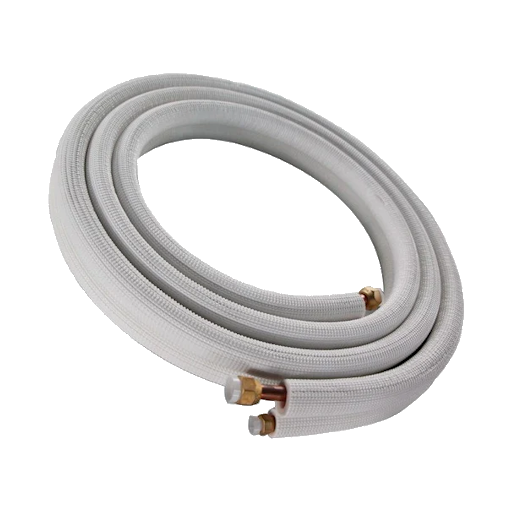 ערכת צנרת נחושת פרימיום להתקנה - מידות 1/4"×1/2" - אורך 5 מטר