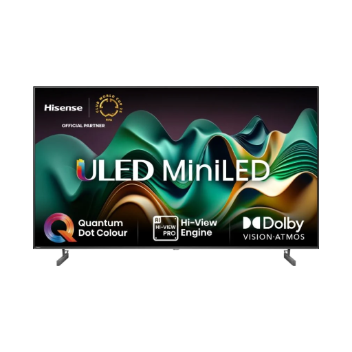 מסך טלוויזיה 55 אינץ' QD MINI LED 4K הייסנס HISENSE 55U62NQ יבואן רשמי