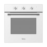 תנור אפיה בנוי זכוכית לבנה מידאה MIDEA 65DME30004W יבואן רשמי