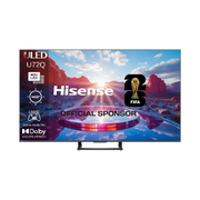 מסך טלוויזיה 75 אינץ' MINI LED 4K הייסנס HISENSE 75U72Q יבואן רשמי