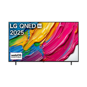 מסך טלוויזיה 65 אינץ' QNED 4K אל ג'י LG 65QNED80A6A יבואן רשמי