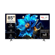 מסך טלוויזיה 85 אינץ' QLED  4K טי סי אל TCL 85P7K יבואן רשמי