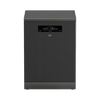 מדיח כלים עומד רחב נירוסטה מושחרת בקו BEKO BDFN36522DQ יבואן רשמי
