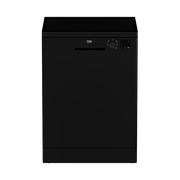 מדיח כלים עומד רחב שחור בקו BEKO DVN05321B יבואן רשמי