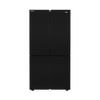מקרר ארבע דלתות 572 ליטר זכוכית שחורה בקו BEKO GN1406223GB יבואן רשמי
