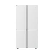 מקרר ארבע דלתות 572 ליטר זכוכית לבנה בקו BEKO GN1406223GW יבואן רשמי