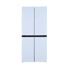מקרר ארבע דלתות 421 ליטר זכוכית לבנה האייר HAIER HRF-4494FW יבואן רשמי