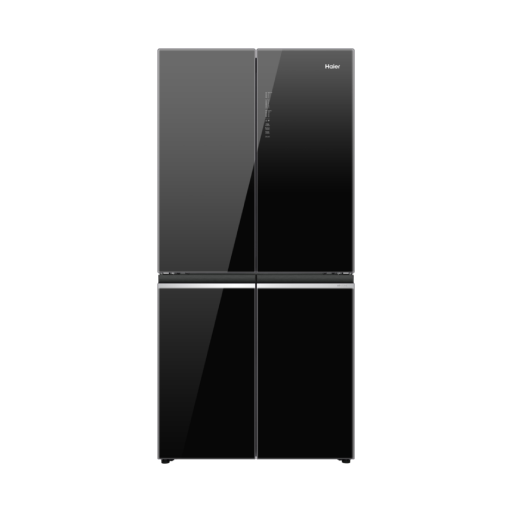 מקרר ארבע דלתות 463 ליטר זכוכית שחורה האייר HAIER HRF-4560FB יבואן רשמי