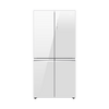 מקרר ארבע דלתות 463 ליטר זכוכית לבנה האייר HAIER HRF-4560FW יבואן רשמי