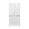 מקרר ארבע דלתות 550 ליטר זכוכית לבנה האייר HAIER HRF-5800FW יבואן רשמי