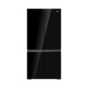מקרר ארבע דלתות 681 ליטר זכוכית שחורה האייר HAIER HRF-825FB יבואן רשמי