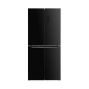מקרר ארבע דלתות 421 ליטר זכוכית שחורה האייר HAIER HRF4494FB יבואן רשמי
