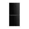 מקרר ארבע דלתות 421 ליטר זכוכית שחורה האייר HAIER HRF4494FB יבואן רשמי