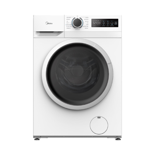 מכונת כביסה פתח חזית 8 ק"ג 1400 סל"ד מידאה MIDEA MF110W80/W-IL יבואן רשמי