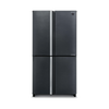 מקרר ארבע דלתות 525 ליטר נירוסטה מושחרת שארפ SHARP SJ-8570SL יבואן רשמי