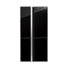 מקרר ארבע דלתות 611 ליטר זכוכית שחורה שארפ SHARP SJ-8942BK יבואן רשמי
