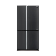 מקרר ארבע דלתות 608 ליטר נירוסטה מושחרת שארפ SHARP SJ-9260SL יבואן רשמי