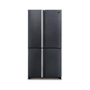 מקרר ארבע דלתות 611 ליטר נירוסטה מושחרת שארפ SHARP SJ-9270SL יבואן רשמי