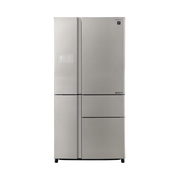 מקרר חמש דלתות 668 ליטר נירוסטה   שארפ SHARP SJ-9630BS יבואן רשמי
