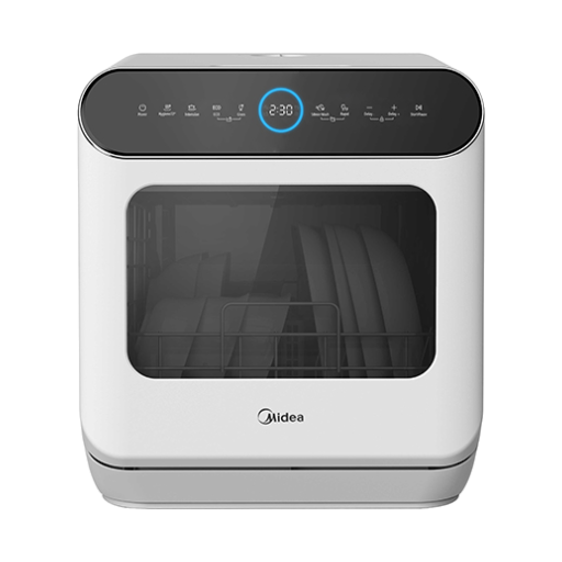 מדיח כלים על השיש לבן מידאה MIDEA WQP4-W2605 יבואן רשמי